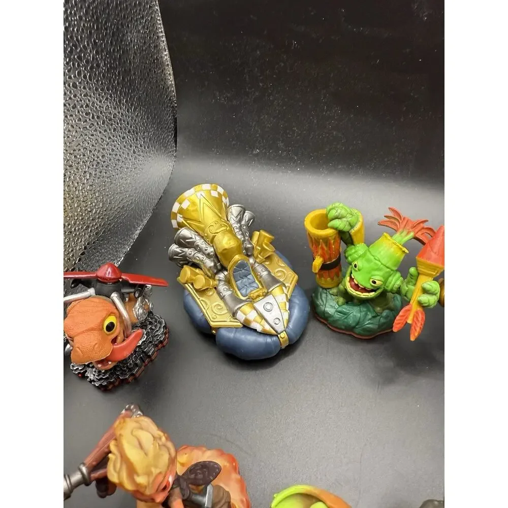 Skylanders Lot Of 10 Figures & Vehicles Trap Team Swap Force Imaginators Mixed